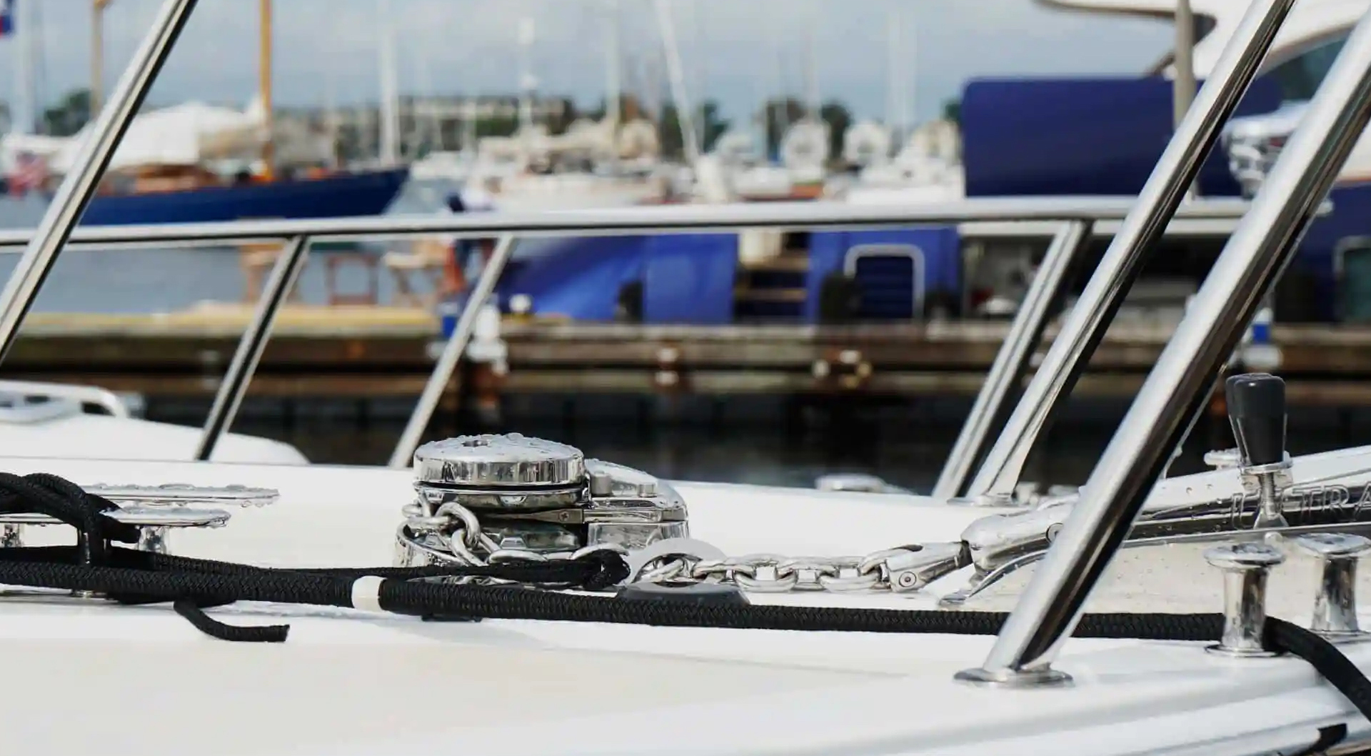 waterproof anchor windlass 1500W